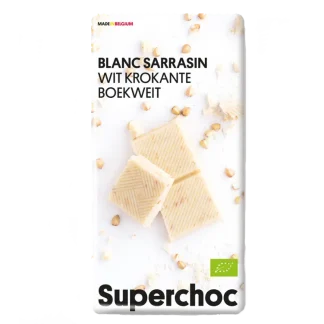 Weiße Schokolade mit Buchweizen