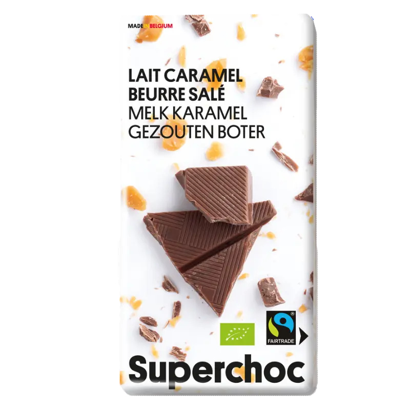 Milchschokolade mit Karamell