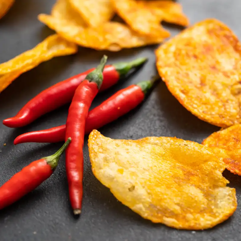 Chips mit Chili
