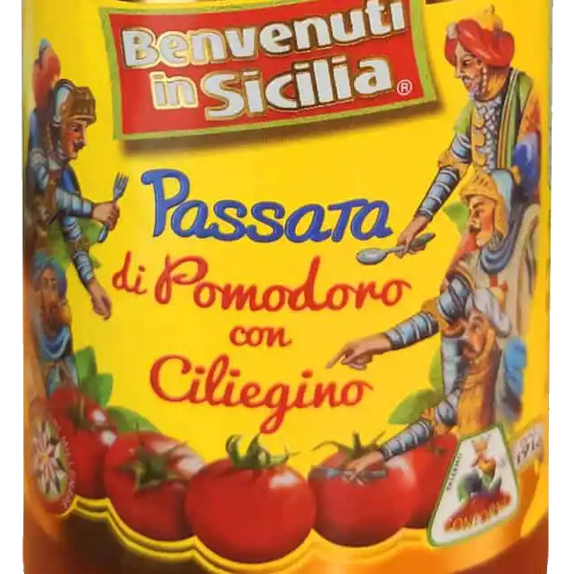 Passata - Tomatenpaste mit Kirschtomaten