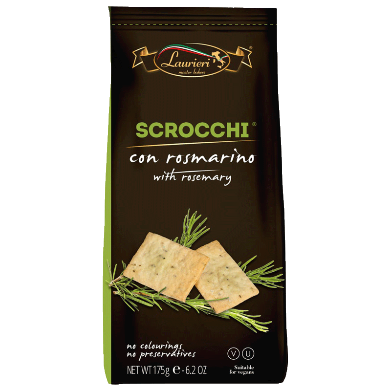 Scrocchi - salzige Cracker mit Rosmarin