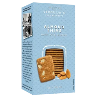 Verduijns feines Mandel-Buttergebäck in der 75g Packung von Natural Sweets